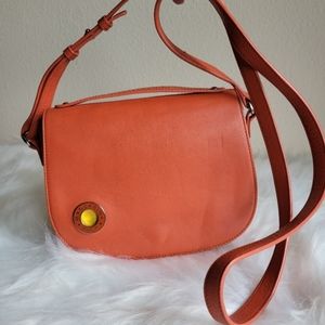 Orange Crossbody Bag